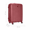 In-Flight Medium Hardside Luggage ABS/PC, Red