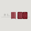 In-Flight Large Hardside Luggage ABS/PC, Red