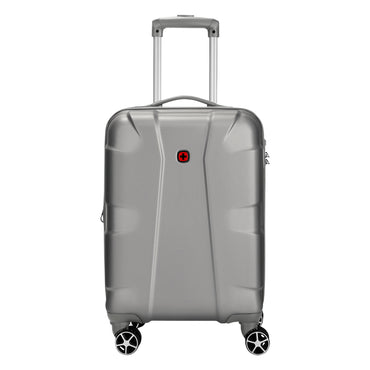 Cote D' Azure Carry-On Hardside Luggage ABS/ PC Silver