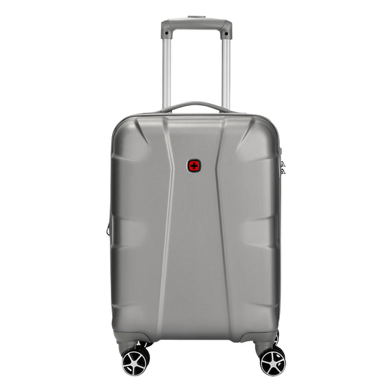 Cote D' Azure Carry-On Hardside Luggage ABS/ PC Silver