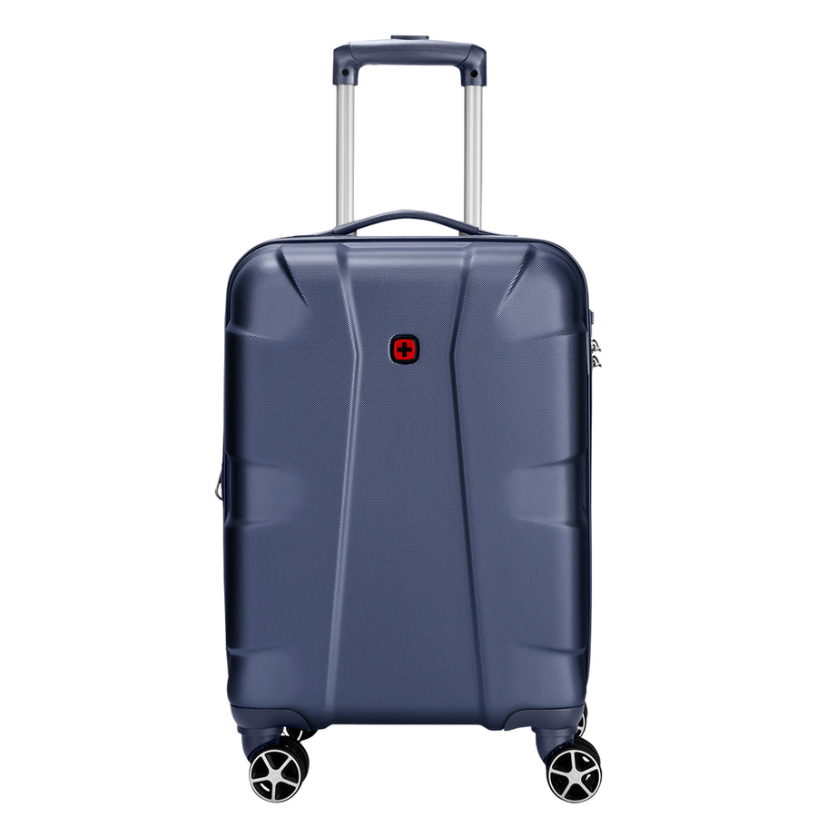 Cote D' Azure Carry-On Hardside Luggage ABS/ PC Blue