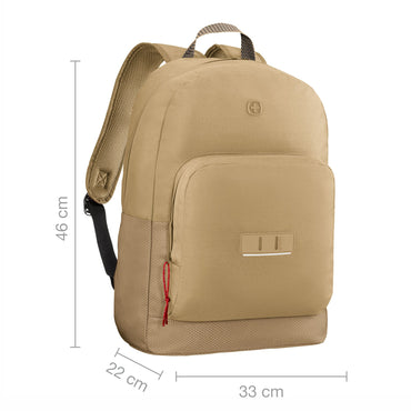 Next 24, Crango, 16" Laptop Backpack, Beige