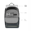 Next 24, Tyon, 15.6" Laptop Backpack, Gravity Black