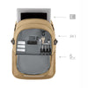 Next 24, Ryde, 16" Laptop Backpack with Tablet Pocket, Beige