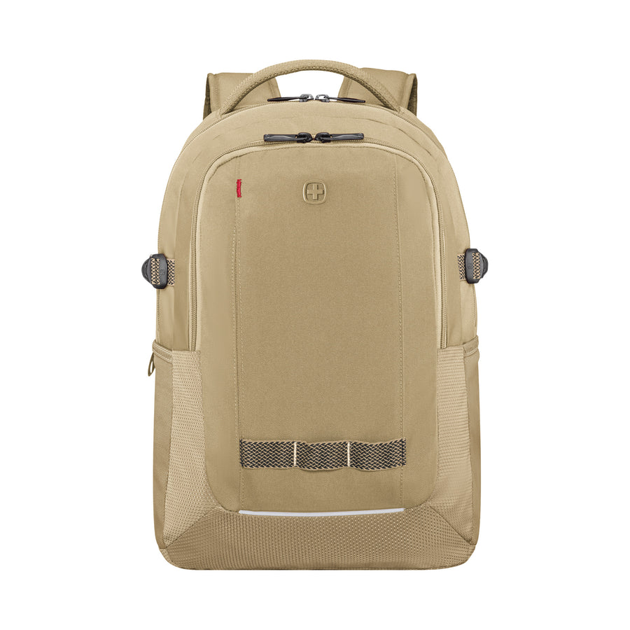 Next 24, Ryde, 16" Laptop Backpack with Tablet Pocket, Beige