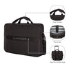 XE, XE Compact Brief 16 inch Laptop Briefcase, Black