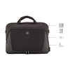 XE, XE Brief 16 inch Laptop Briefcase, Black