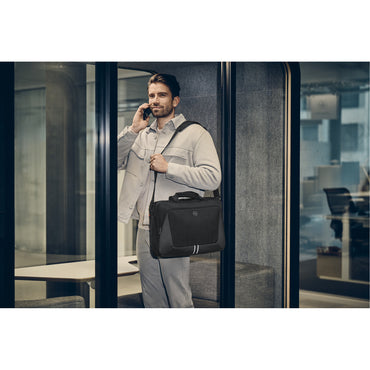 XE, XE Brief 16 inch Laptop Briefcase, Black
