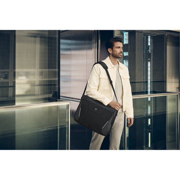 XE, XE Brief 17 inch Laptop Briefcase, Black