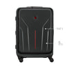 Amplix Large Hardside Luggage Polycarbonate Black