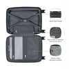 Ryon Large Hardside Luggage Polycarbonate Black