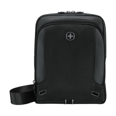 XE, Crossbody Bag with Tablet Pocket, Black