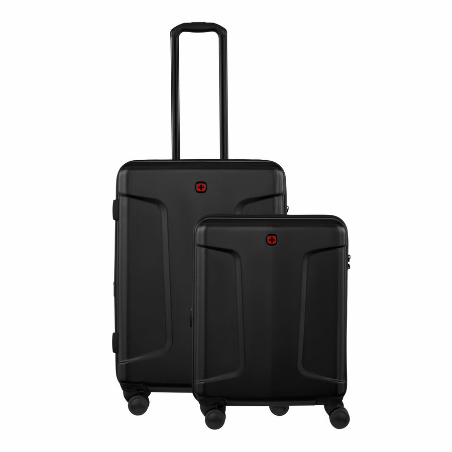 Legacy  2 Pc Set Cabin, Medium Hardside Luggage Black