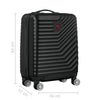 Trayn Plus Carry-On Hardside Luggage Polycarbonate Black