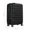 Amplar Plus Medium Hardside Luggage Polycarbonate Black