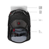 Icons Backpack, Synergy 16" Laptop Backpack, Grey / Black