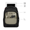 New Icons, Altair, 15.6" Laptop Backpack with Tablet Pocket, Black