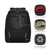 New Icons, Altair, 15.6" Laptop Backpack with Tablet Pocket, Black