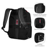 New Icons, Altair, 15.6" Laptop Backpack with Tablet Pocket, Black