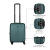 Motion Carry-On Hardside Luggage ABS Deep Lake