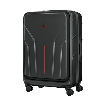 Amplix Medium Hardside Luggage Polycarbonate Black