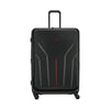 Amplix Large Hardside Luggage Polycarbonate Black