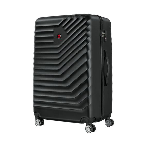 Trayn Plus Large Hardside Luggage Polycarbonate Black