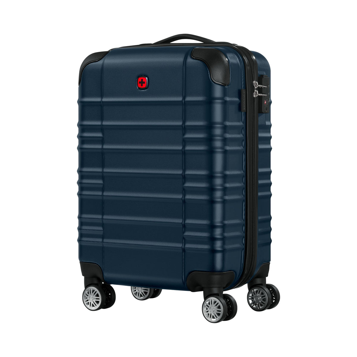 Amplar Plus, Carry-On Hardside Suitcase, 33 Litres, Navy, 653951, Swiss ...