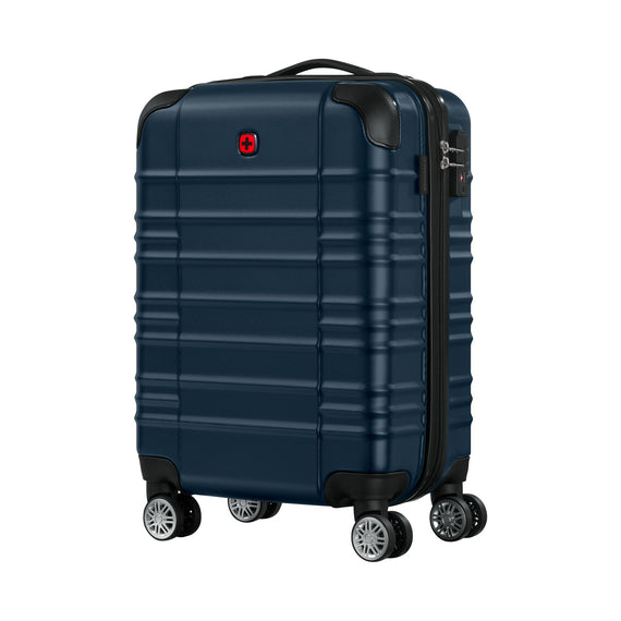 Amplar Plus Carry-On Hardside Luggage Polycarbonate Navy
