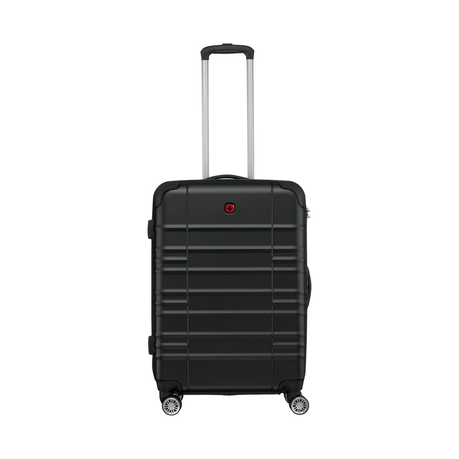 Amplar Plus Medium Hardside Luggage Polycarbonate Black