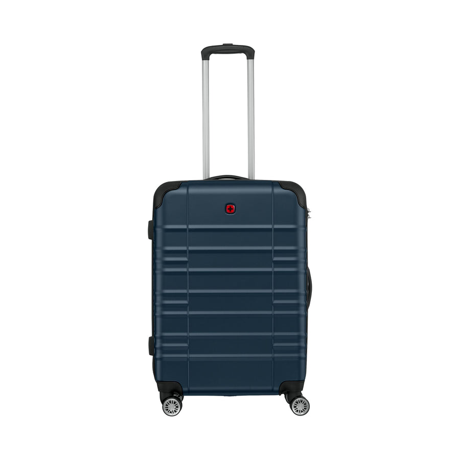 Amplar Plus Medium Hardside Luggage Polycarbonate Navy