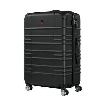 Amplar Plus Large Hardside Luggage Polycarbonate Black
