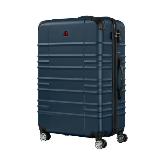 Amplar Plus Large Hardside Luggage Polycarbonate Navy