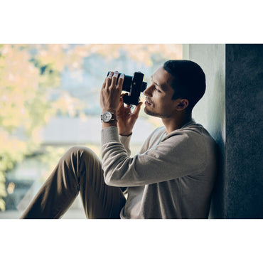 Terragraph 43 mm, White Dial, Brown Leather Strap, Men's Watch