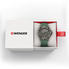 Seaforce  43 mm, Black Dial, Green Silicone Strap, Men's Watch