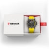 Seaforce  43 mm, Black Dial, Yellow Silicone Strap, Men's Watch