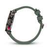 Seaforce Chrono  43 mm,  Grey Dial, Green Silicone Strap, Men's Watch