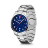 City Sport  42 mm, Blue Dial, SS Bracelet, Men's Watch