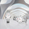 City Sport  34 mm, White Dial, SS Bracelet, Women's Watch