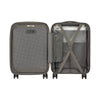 Cote D' Azure Carry-On Hardside Luggage ABS/ PC Silver