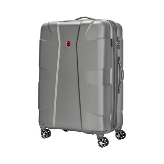Cote D' Azure Large Hardside Luggage ABS/PC Silver