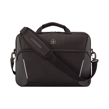 XE, XE Compact Brief 16 inch Laptop Briefcase, Black