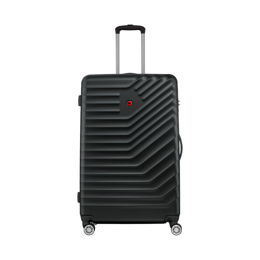 Trayn Plus Large Hardside Luggage Polycarbonate Black