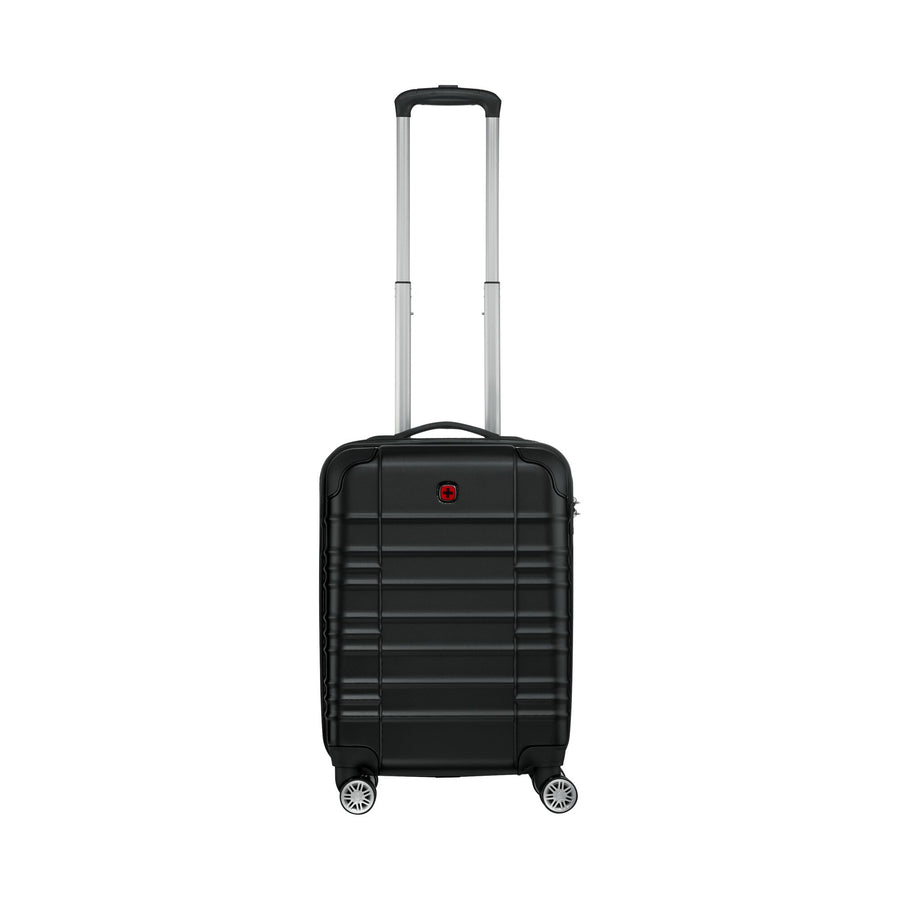 Amplar Plus Carry-On Hardside Luggage Polycarbonate Black