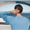 Seaforce Chrono  43 mm, Grey Dial, Blue Silicone Strap, Men's Watch
