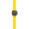 Seaforce Chrono  43 mm, Black Dial, Yellow Silicone Strap, Men's Watch