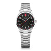 City Sport  34 mm, Black Dial, SS Bracelet, Women's Watch