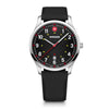 City Sport  42 mm, Black Dial, Silicone Strap, Men's Watch