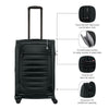 Checklite II, Medium Softside Case, BLACK 