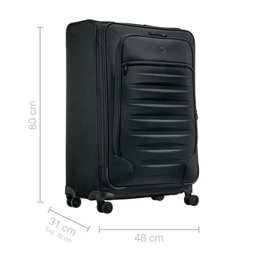 Checklite II, Large Softside Case, BLACK 